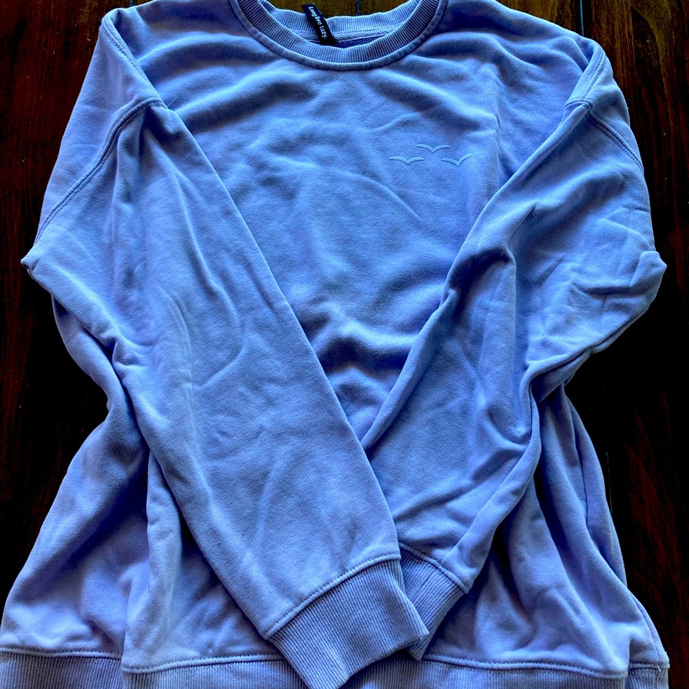 Super Cozy Purple crewneck
